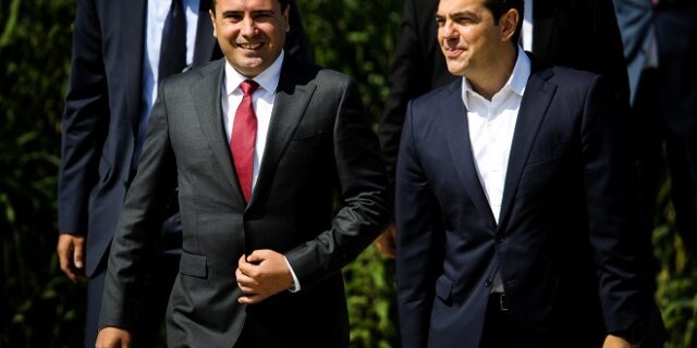 Τσίπρας και Ζάεφ αναλαμβάνουν την “επόμενη ημέρα” της Συμφωνίας των Πρεσπών