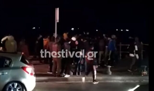 Θεσσαλονίκη: Άγριο ξύλο μεταξύ αλλοδαπών στην αλλαγή του χρόνου