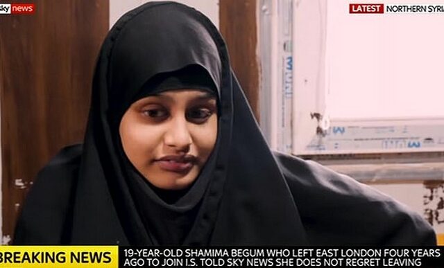 Γέννησε η 19χρονη νύφη του Ισλαμικού Κράτους που θέλει να επιστρέψει στη Βρετανία