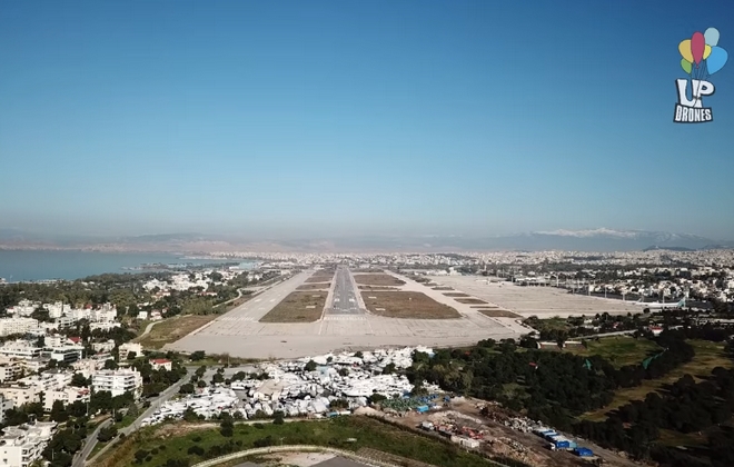 Up Drones: Προσγείωση στο πρώην Αεροδρόμιο Ελληνικού μετά από 18 χρόνια