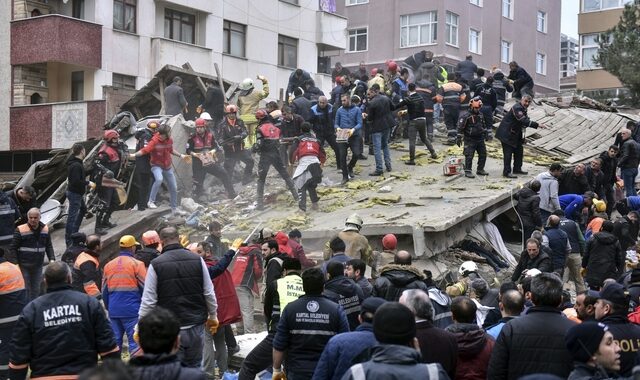 Τουρκία: Στους 17 οι νεκροί από την κατάρρευση πολυκατοικίας στην Κωνσταντινούπολη