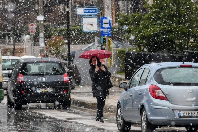 Έρχεται πτώση θερμοκρασίας 12 βαθμούς – Χιόνια και πολύ θυελλώδεις άνεμοι