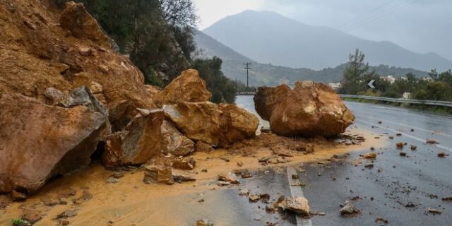 Κακοκαιρία στην Κρήτη: Η δεύτερη μεγαλύτερη τα τελευταία 60 χρόνια