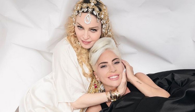 Συνάντηση… κορυφής: Μαντόνα και Lady Gaga τα ξαναβρήκαν χάρη στα Όσκαρ