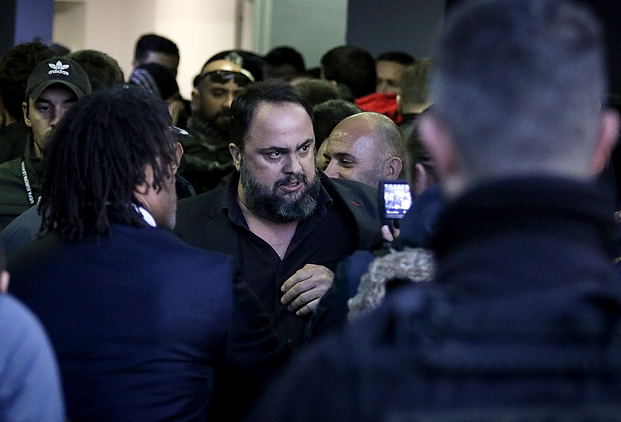 Ένταση με Μαρινάκη έξω από τα αποδυτήρια της Τούμπας
