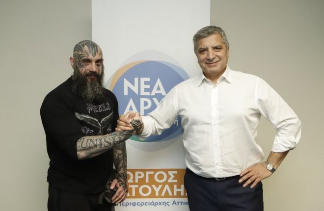 Ο ακτιβιστής Παναγιώτης Μήλας υποψήφιος με τον Γιώργο Πατούλη