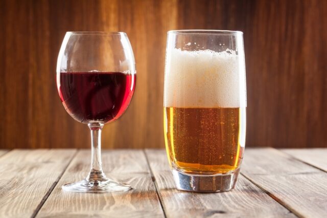 Μπίρα πριν από το κρασί ή κρασί πριν από τη μπίρα;