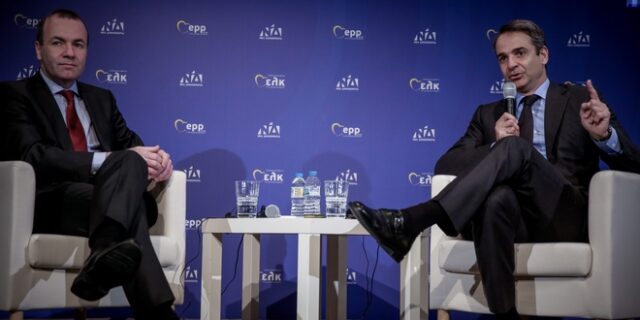 Μητσοτάκης- Βέμπερ: Οι λαϊκιστές και οι αριστεροί δεν μπορούν να δημιουργήσουν θέσεις εργασίας