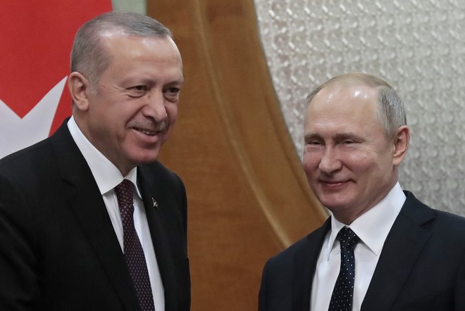 “Χρόνια πολλά” Πούτιν σε Ερντογάν για τα 65α γενέθλιά του