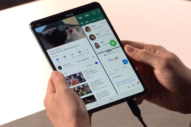 Samsung Galaxy Fold: Αυτό είναι το αναδιπλώμενο smartphone!