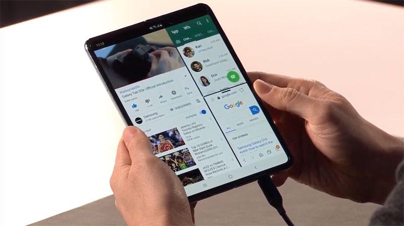 Samsung Galaxy Fold: Αυτό είναι το αναδιπλώμενο smartphone!