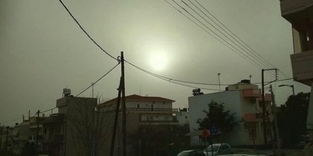 “Πνίγεται” η Κρήτη από την αφρικανική σκόνη