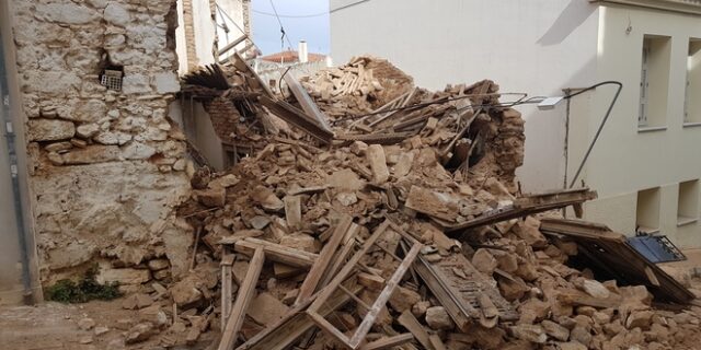 Κατέρρευσε σπίτι στην Πνύκα