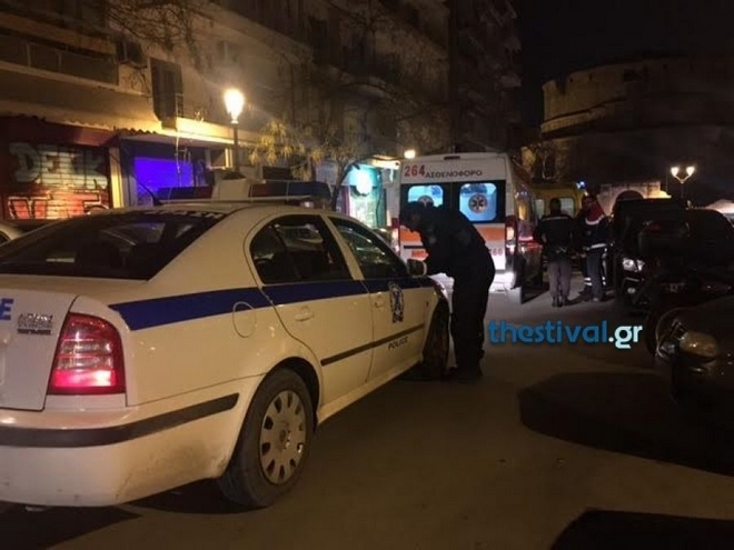 Αιματηρή συμπλοκή στο κέντρο της Θεσσαλονίκης – Ένας τραυματίας