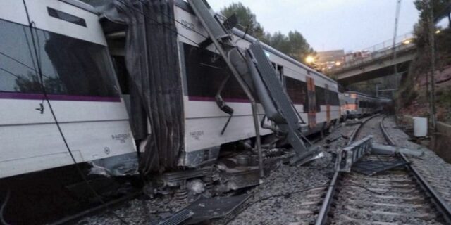 Σύγκρουση τρένων στην Ισπανία: Ένας νεκρός, οκτώ τραυματίες