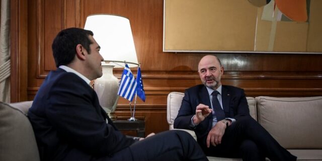 Συνάντηση Τσίπρα – Μοσκοβισί: Αισιοδοξία και βεβαιότητα για την ολοκλήρωση των τελευταίων βημάτων