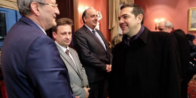 Συνάντηση του Αλέξη Τσίπρα με εκπροσώπους της ελληνικής Ομογένειας