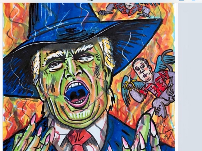 Τζιμ Κάρεϊ: Επιτέθηκε στον Τραμπ μέσω της Τέχνης του