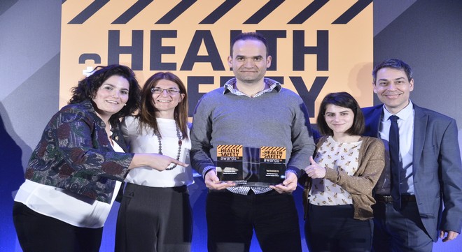Διπλή διάκριση για την Coca-Cola Τρία Έψιλον στον τομέα Υγείας και Ασφάλειας των εργαζομένων στα Health & Safety Awards.