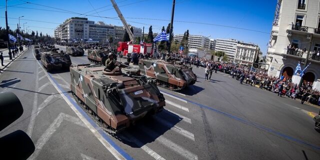 25η Μαρτίου: Στρατιωτική παρέλαση – Ακούστηκε το Μακεδονία Ξακουστή, όλα όσα έγιναν