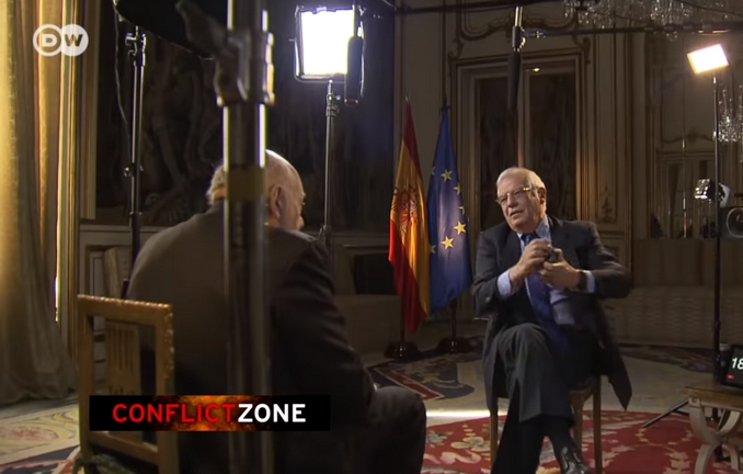 Έξαλλος ο Ισπανός Υπουργός Εξωτερικών, διακόπτει on air συνέντευξή του