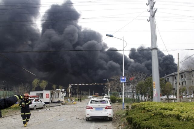 Κίνα: Έξι νεκροί και δεκάδες τραυματίες από έκρηξη σε χημικό εργοστάσιο