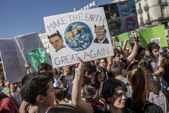 Μαθητικές κινητοποιήσεις για το κλίμα σε όλο τον πλανήτη