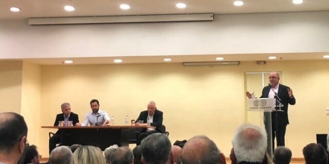 Υπέρ της συγκρότησης προοδευτικού μετώπου Παπαδημούλης, Δανέλλης, Ραγκούσης