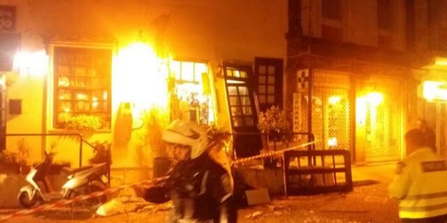 Μυτιλήνη: Έκρηξη σε ταβέρνα από διαρροή φιάλης υγραερίου