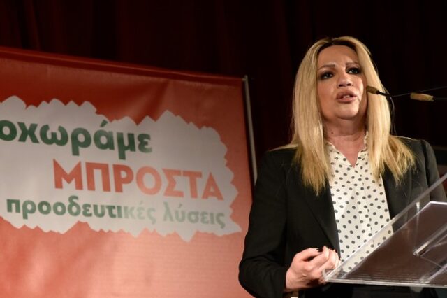 Γεννηματά: Υπάρχει ισχυρό προοδευτικό ρεύμα απέναντι στις δύο όψεις της συντήρησης