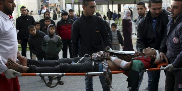 Γάζα: 17 Παλαιστίνιοι τραυματίες από πυρά Ισραηλινών στρατιωτών