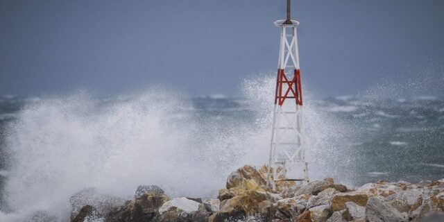 Διατηρούνται τα 8 – 9 μποφόρ στο Αιγαίο μέχρι το απόγευμα του Σαββάτου