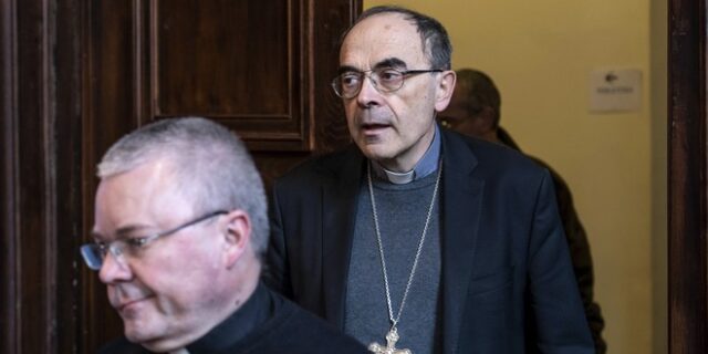 Γαλλία: Καταδίκη καρδινάλιου – Απέκρυψε καταγγελίες για παιδεραστή ιερέα