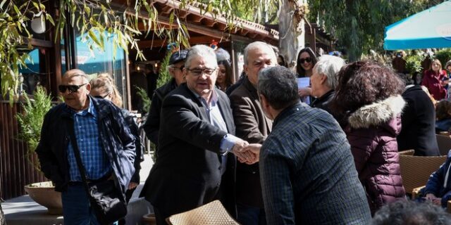 Στην Καισαριανή για τα Κούλουμα ο Δημήτρης Κουτσούμπας