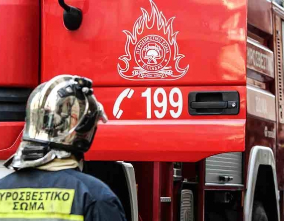 Φωτιά σε σπίτι στο Ηράκλειο – Τραυματίστηκε μία γυναίκα