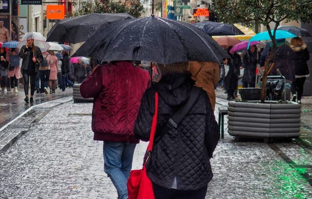 Καιρός: Χειμώνας 48ωρών – Πτώση θερμοκρασίας 8 βαθμών, βροχές και χιονοπτώσεις