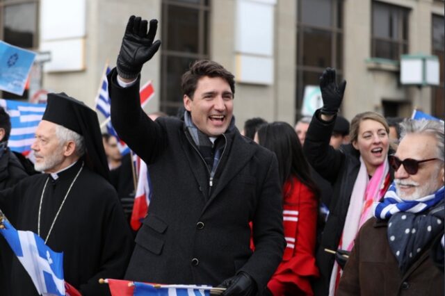 “Zito Hellas”: Το μήνυμα του πρωθυπουργού του Καναδά για την 25η Μαρτίου