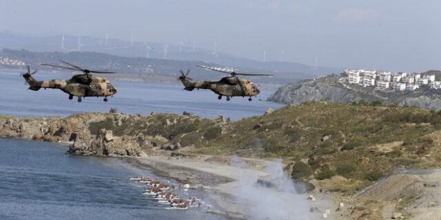 Γαλάζια Πατρίδα: Σενάριο απόβασης σε ελληνικό νησί από Τούρκους