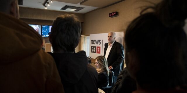 Επίσκεψη μαθητών του 1ου ΕΠΑΛ Καματερού στην 24MEDIA