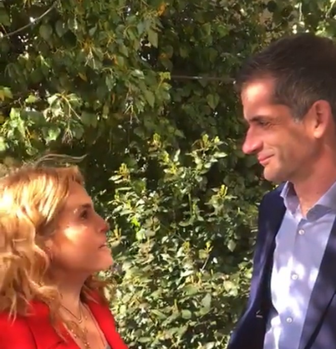 Όταν η Μπότση συνάντησε τον Μπακογιάννη: “Τι έγινε Κωστάκη; Γουστάρουμε την πρωτεύουσα τώρα;”
