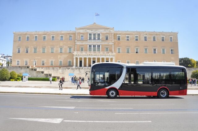 Ήρθε στην Αθήνα το ηλεκτρικό λεωφορείο BYD