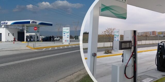 Ξεκίνησε να λειτουργεί το πρώτο πρατήριο φυσικού αερίου κίνησης της Ellinoil