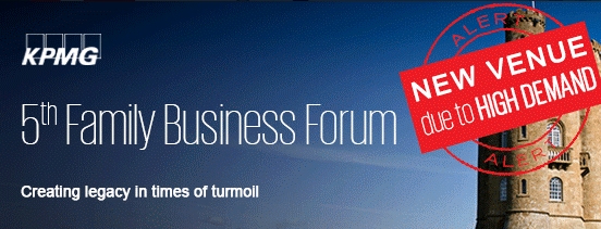 5 Family Business Forum: Αλλαγή χώρου λόγω αυξημένης προσέλευσης