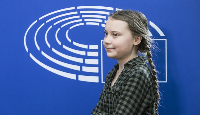 Δραματική έκκληση της Γκρέτα Τούνμπεργκ στο Ευρωκοινοβούλιο: Το σπίτι μας καταρρέει