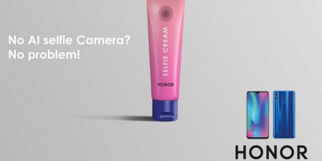 Η HONOR λανσάρει την πρώτη κρέμα προσώπου Selfie Cream!