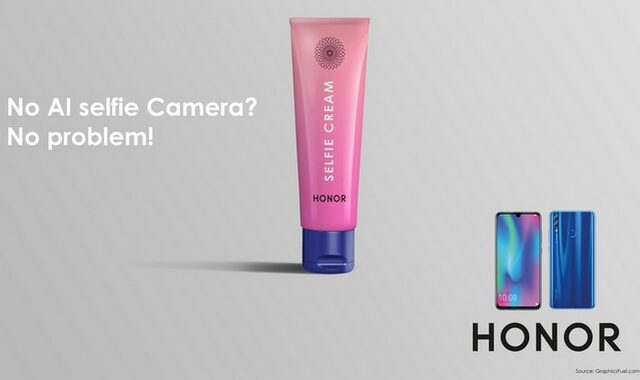 Η HONOR λανσάρει την πρώτη κρέμα προσώπου Selfie Cream!