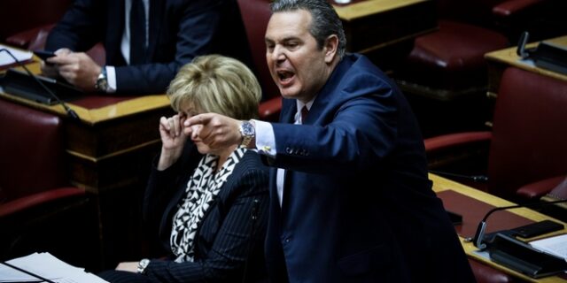 Απειλές Καμμένου προς τον ΣΥΡΙΖΑ: Αν στηρίξετε τον Κοτζιά θα πέσει η κυβέρνηση