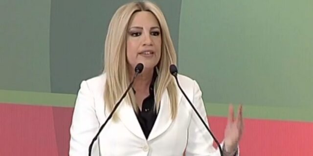 Η Φώφη Γεννηματά παρουσιάζει το ευρωψηφοδέλτιο του ΚΙΝΑΛ