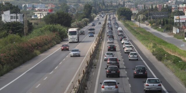 Επιστροφή εκδρομέων του Πάσχα: Συμφόρηση στην Αθηνών – Κορίνθου