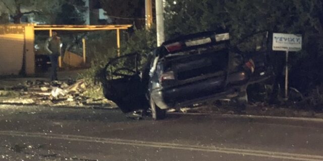 Τροχαίο μετά από ληστεία στο Μενίδι: Νεκρός ένας από τους δράστες – Στο Θριάσιο τρεις τραυματίες